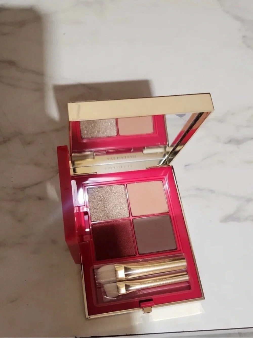 Valentino Color-Flip When In Paris Eye Palette Pressed Eyeshadow Mirror 0.62 oz